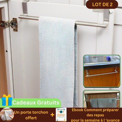 porte-torchon-acier-inoxydable