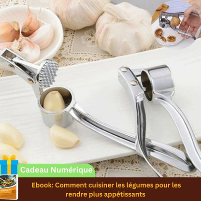 Presse ail en acier inoxydable｜Librecook™