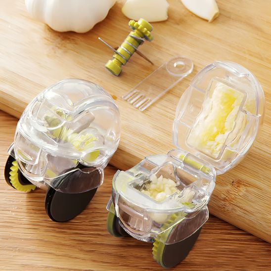 Presse ail à roulettes nettoyage facile cuisine | Librecook™