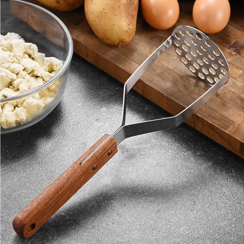 Presse purée manuel acier inoxydable Librecook – compact, facile à ranger et nettoyer