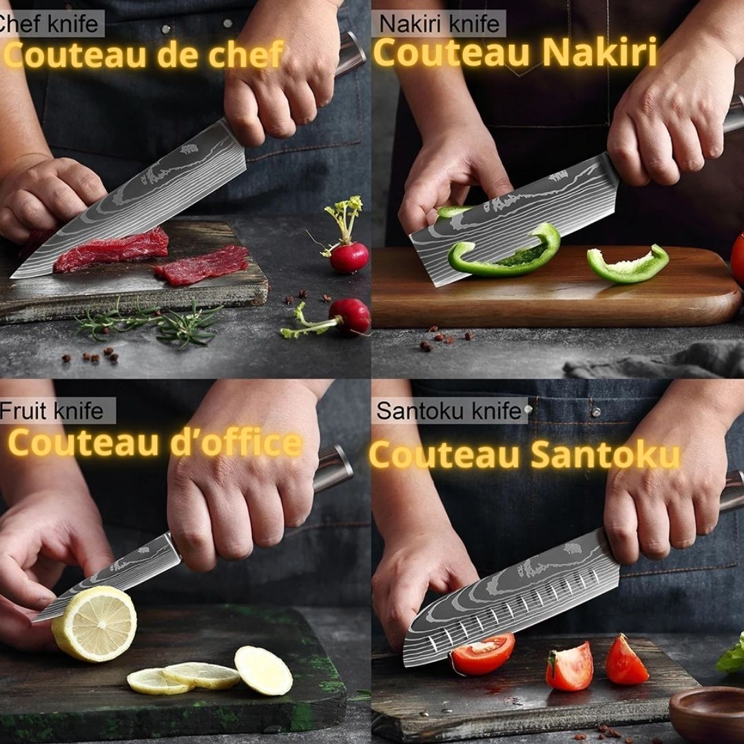 Set de couteau de chef｜chef's knife™ Set de cuisine