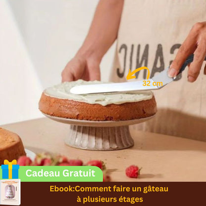 Spatule-spatule coudée