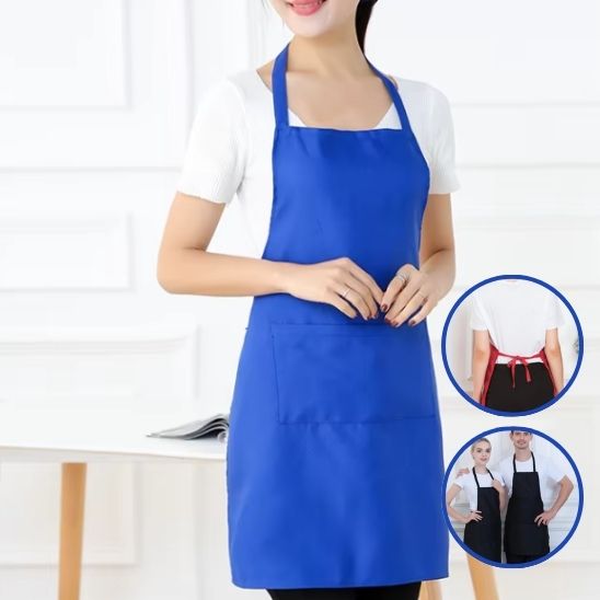 Tablier de cuisine uni Librecook ajustable confortable cuisine pâtisserie | Librecook