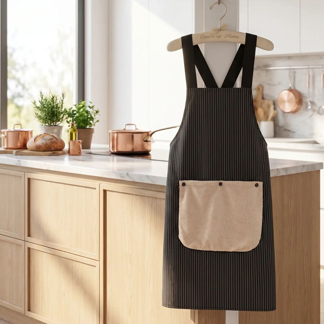 ablier cuisinier Pure Cook poches pratiques facile à entretenir | Librecook™